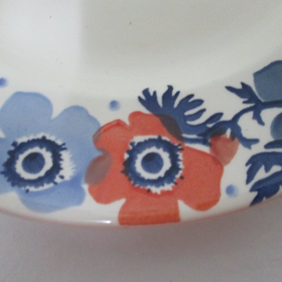 Emma Bridgewater Liberty Anemone dinner plate floral flowers England Earthenware - Picture 4 of 9